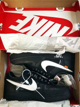 Cargar imagen en el visor de la galería, Nike Air Force 1 Low Off-White Black White