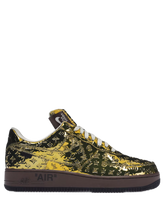 Cargar imagen en el visor de la galería, Louis Vuitton Nike Air Force 1 Low By Virgil Abloh Metallic Gold