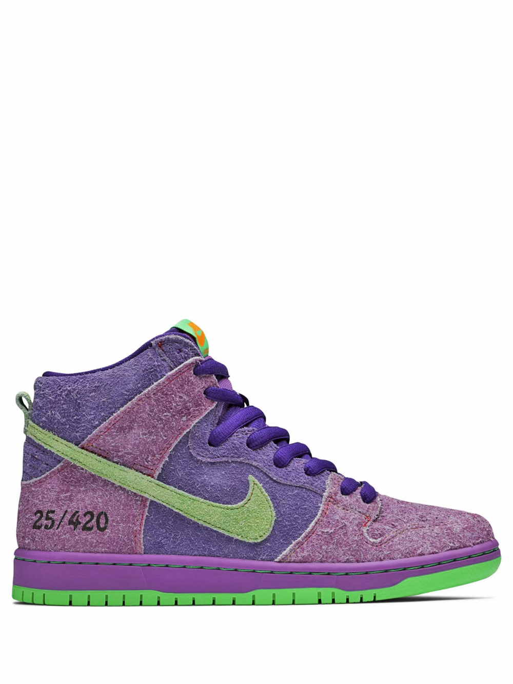 Nike SB Dunk High Reverse Skunk 420